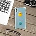 Bone iPhone Xs Max Case, Drop Protection Air Cushion Silicone Case with Ring Holder Cute Animal Cartoon Girls Women Design for iPhone Xs Max 2018, Phone Bubble Series - Patti Duck (Blue)