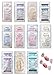 The Complete Medicine First Aid Kit - 12 Different Medicines - Ibuprofen - Non-Aspirin - Diphen - Antacid - Diotame - Diamode - Aspirin - Medi-Lyte - Pain-Off - Loradamed - Decorel Forte - Medikoff