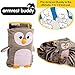 Roamwild Kids Travel Pillow and Travel Blanket Set - 'Tux' Armrest Buddy Transforms Any Armrest Into a Comfy Childs Pillow