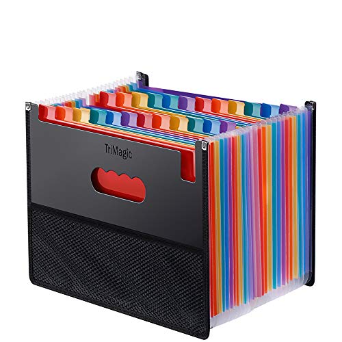 Expanding File Folders, TriMagic Alphabetical Expandable Accordion