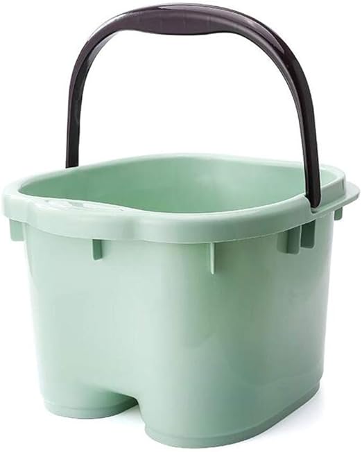 WJSX The Plastic Foot Bath Foot Massage Roller Footbath Bucket Home