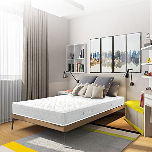 night & more materassi italiani Nuage Matelas, Polyuréthane Mousse à mémoire de Forme, Singolo