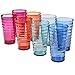 Splash 18-ounce Plastic Tumblers | set of 8 in 4 Assorted Colors