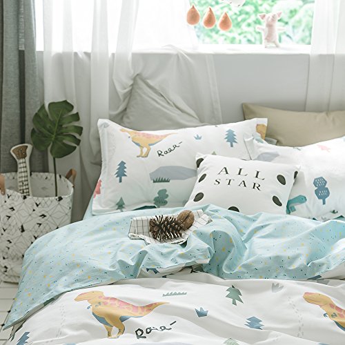 cotton dinosaur bedding