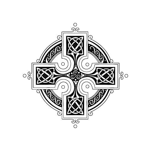 Celtic Cross Wall Decal Antique Celtic Cross Celtic Cross Wall Decal Antique Celtic Cross
