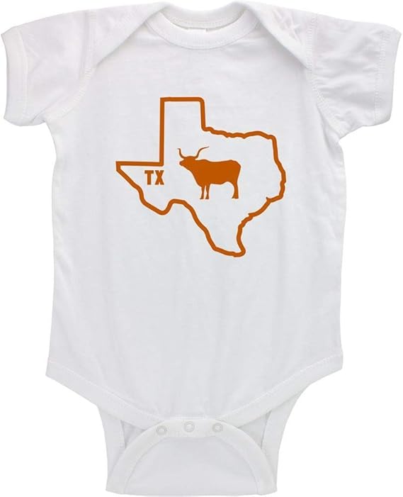 USAMM I Longhorn Texas Infant Bodysuit Clothing