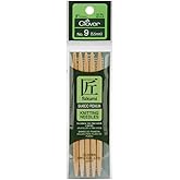 Takumi Bamboo Double Point Knitting Needles 5 5/Pkg-Size 9/5.5mm