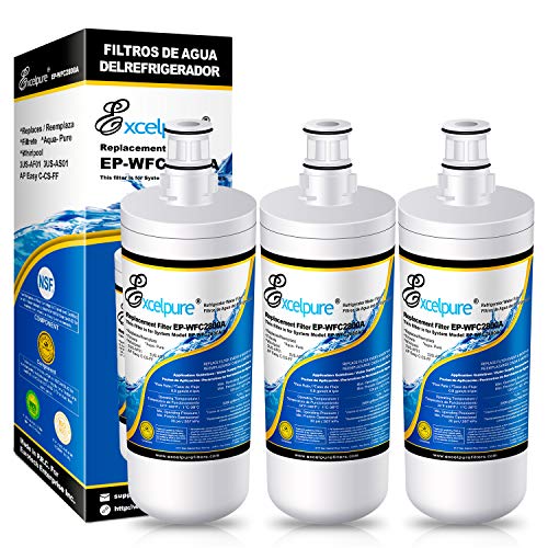 EXCELPURE 3USAF01 Under Sink Water Filter Replacement for Filtrete