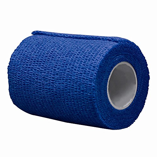 uhlsport TUBE-IT Tape - Fuer Erwachsene und Kinder, Stutzen, - Fussball, - Sport-Tape - Idealer Halt, kein Verrutschen der Schienbeinschoner, blau