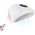 Aspligo DC 12V Air Conditioner Electric Parking Rooftop RV Air Conditioner Heat and Cool A/C Unit 10000BTU Fit Truck Motorhome Trailer, Scroll Compressor (12V Heating & Cooling)