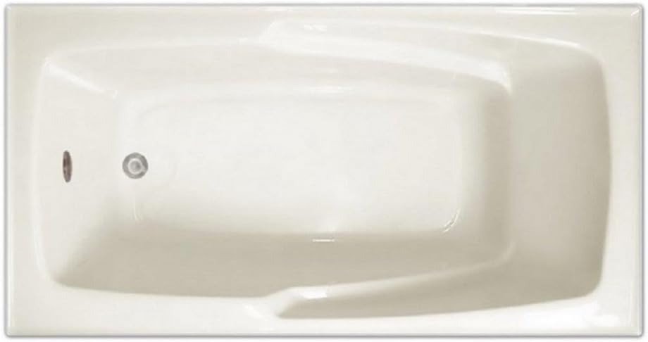 Signature Bath LPI16-S Drop-In Soaking Bathtub, White