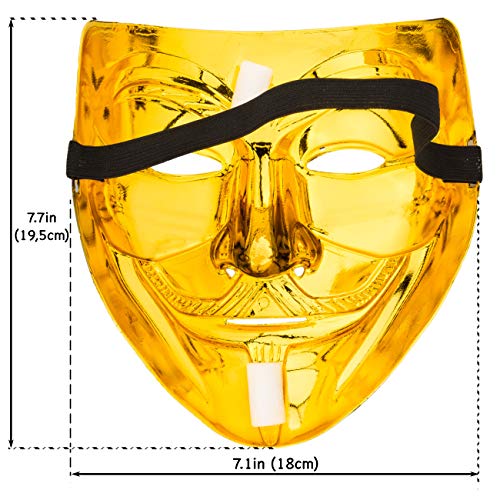 Diximus Halloween Masks V for Vendetta Mask Anonymous Guy Fawkes