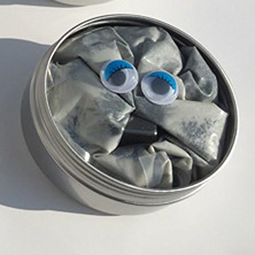 TOPUNDER Toy Slime Super Magnetic Rubber Mud Strong Magnet Putty Silly Therapy Stress Toys Plasticine Silver