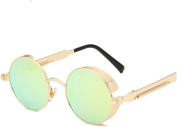 Amazon 特大ラウンドサングラス女性ブランドデザイナーサングラス女性サングラスファッション夏 De Sol C10 Tzooy シューズ バッグ