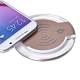 Pumsun Wireless Charger, Qi Wireless Charger Charging Pad For Samsung Galaxy S7/S7 Edge (Gold)