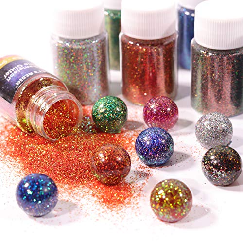 LET\'S RESIN Chameleon Fine Glitter, 132G/4.6oz Colorshift Extra Fine Glitter for Resin, Ultra Craft Glitters for Epoxy Resin, Nail Art, Slime, Epoxy Tumblers