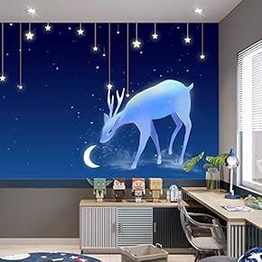 Wall Murals for Bedroom Beautiful Dream World Abstract Removable Wallpaper Peel and Stick Wall Stickers - 66x96 inches