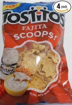 Tostitos fajita scoops! tortilla chips (028400220538)