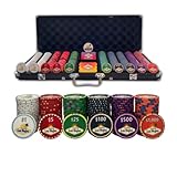 Vegas Chip Ceramic Poker Chip Set for Texas Hold'em