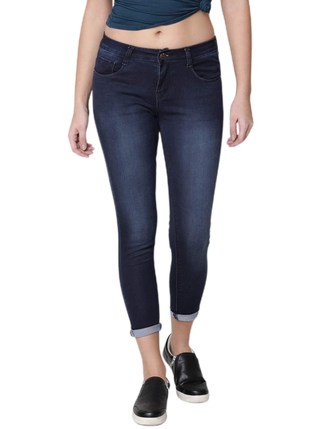 Buy ZHEIA Women's Carrot Skinny Jeans at Amazon.in