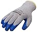Lakeland SpiderGrip 7-1506 Dipped Latex Coated Palm, Slip Resistant, Knit Work Glove, Grip, Medium, Grey/Blue X-Large (12 Pair)