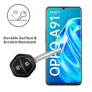 iTieTie 2 Pacchi Pellicola Protettiva A91 6.4" / Find X2 Lite 5G, Senza Bolle, Alta Definizione, AntiGraffio, 9H Durezza, Vetro Temperato Protezione Schermo per Oppo A91 6.4" - immagine 6