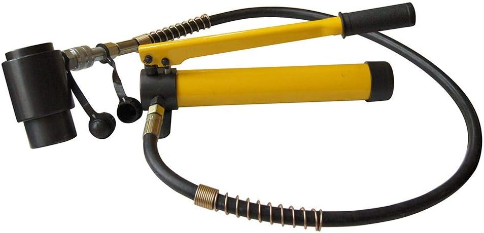 KATSU Hydraulic Punch Driver Set 63-114mm, Heavy Duty 150kN Knockout Punch Kit with 5 Dies - Image 3