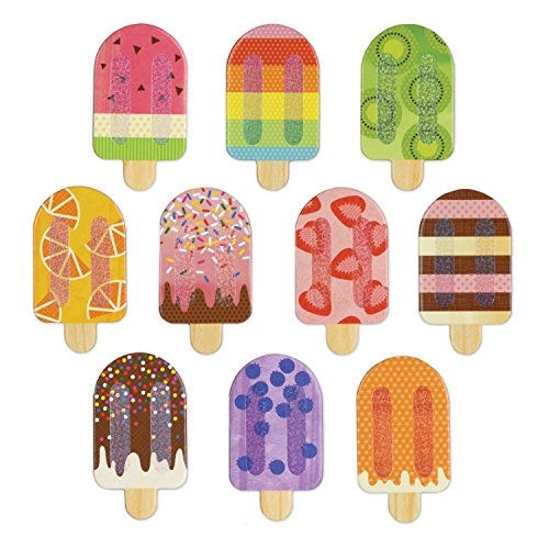 Petit Collage Memory Game, Ice Pops (24 Chunky Cards to Match)