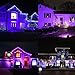 10W LED RGB Lights, Security Lights Color Changing with Remote Control,16 Colors & 4 Modes Dimmable Lights for Party Stage Lighting,Halloween Decorations,Garden Lights,IP66 Waterproof
