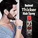 Jerome Russell Spray-On Color Black Hair Thickener 3.5 Ounce (103ml) (2 Pack)