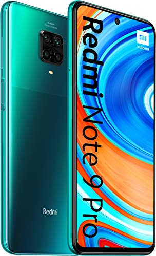 Xiaomi Redmi Note 9 Pro - Smartphone con Pantalla FHD+ 6.67" DotDisplay (6 GB+128 GB, cámara cuádruple 64 MP con IA, SnapdragonTM 720G, batería 5020 mAh) Verde y Mi Band 4 Pack - Imagen 7