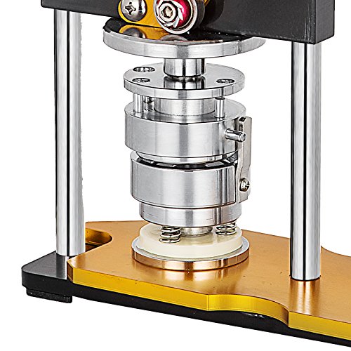 Mophorn Button Maker 32mm Button Maker Machine 1.25inch Rotate Button Maker 1.25 inch with 100