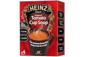 Heinz Cream of Tomato Cup Soup - 88g - Pack of 8 (88g x 8) by Heinz