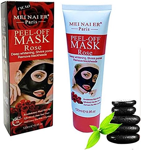 Skin Whitening Mask - Easy To Use, Lightens Skin while you Relax, Great Pore Minimizing mask, X- Large Size Infused With Advanced French Rose Petal Essence To Brighten Skin