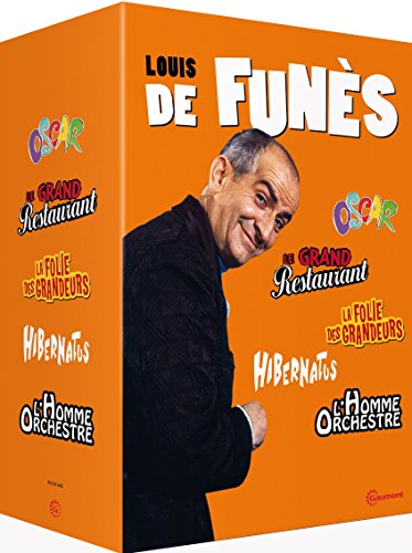 Louis De Funès - Oscar + Le Grand Restaurant + La Folie Des Grandeurs + Hibernatus + L'homme Orchestre