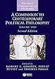 A Companion to Contemporary Political Philosophy