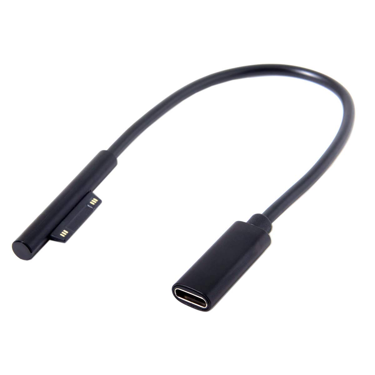 Cablecc DC 15V Type-C USB-C Female to Surface Pro3 Pro4 Pro5 Pro6 Book Pro Cable