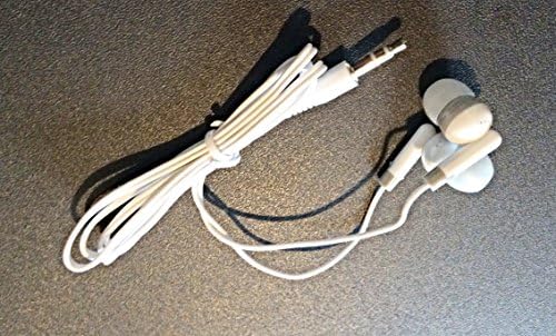 100x Wholesale Disposable Stereo Headphones for iPhone, Andriod Phones, Tablets, Any 3.5mm Port (100 Pack) (White)