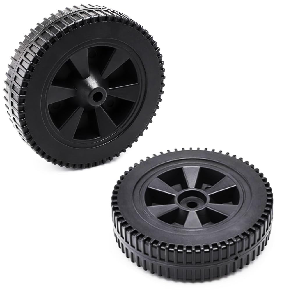 Photo 1 of 8 Inch Replacement Grill Wheels for Charbroil Models G210-0018-W1, 461442114, 461471717, 461472417, 463322012; Kenmore; and Other Gas Grills