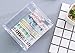 Piokio Desktop Multi Tape Dispenser, Washi Tape Cutter, Roll Tape Organizer/Holder (Beige)