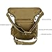 Military Tactical Drop Leg Bag Tool Fanny Thigh Pack Leg Rig Utility Pouch Paintball Airsoft Motorcycle Riding Thermite Versipack, Tan
