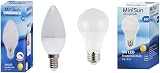 MiniSun Modern Brushed Chrome 2 Way Floor Lamp with LED Bulbs view 7