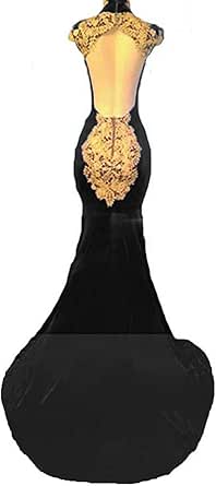 royal blue and gold baby shower dress