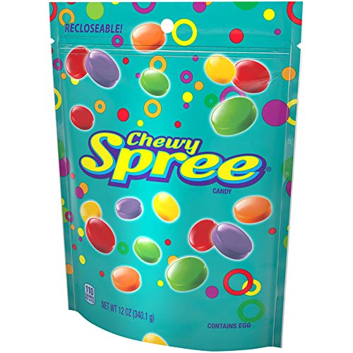 WONKA SPREE ORIGINAL HARD CANDY, RESEALABLE BAG, 12 OUNCE BAG