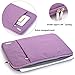 Laptop Sleeve Case 13.3 Inch,egiant Water-Resistant Protective Fabric Bag for Mac Pro 13 Retina,Mac Air 13,Surface Book,Stream 13,Chromebook 13,13-13.5 Inch Chromebook Computer Notebook,Purple