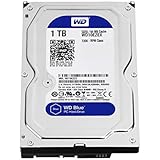 WD Blue 1TB SATA 6 Gb/s 7200 RPM 64MB Cache 3.5 Inch Desktop Hard Drive (WD10EZEX)