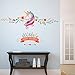 Unicorn Wall Decor Sticker Decals Girls Bedroom Wall Stickers Nursery Room Wall Decor -Lovely Unicorn Gifts for Girls