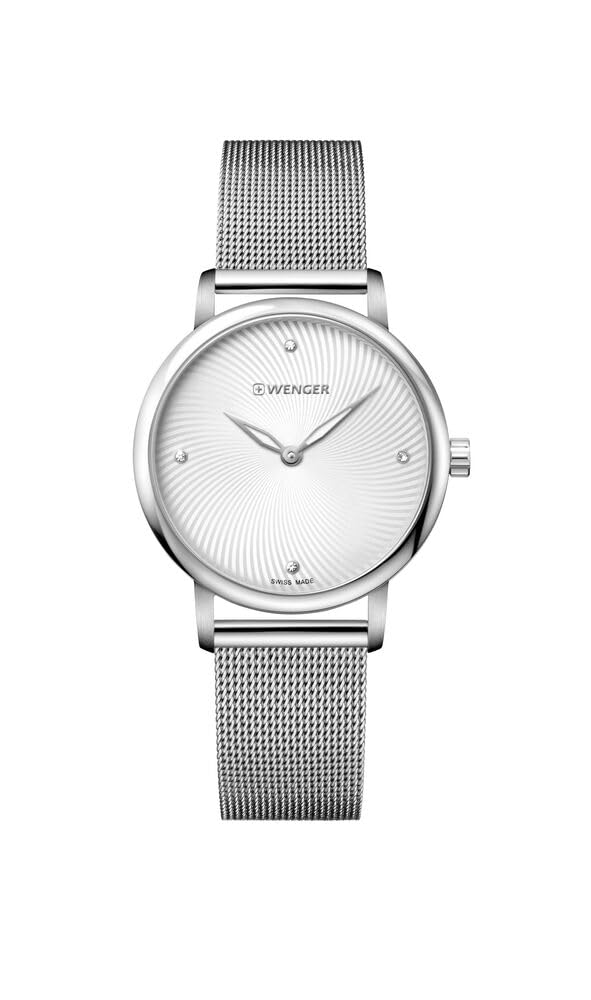 Wenger Women's Urban Donnissima - Swiss Made Analogue Quartz Stainless Steel Watch 01.1721.107
