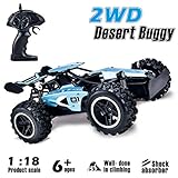 ROOYA BABY Off Road Remote Control Car for Boys Fast RC Cars for Kids, 2WD Radio Control RC Truck Rechargeable Race Car Toys for Boys Girls Kids Age 5 6 7 8 Year Old Birthday Present Gifts - Blue