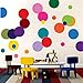 Polka Dots Wall Decals- Vinyl Wall Decal Dots Removable -Wall Decor Stickers Wall Dots for Bedroom Living Room Kids Boys and Girls